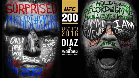 Leg kick from mcgregor, and another. UFC 200: Nate Diaz vs Conor McGregor 2 Promo III - YouTube