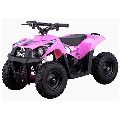 Mototec Monster 36v 500w Kids Battery Powered Atv Four Wheeler Pink
