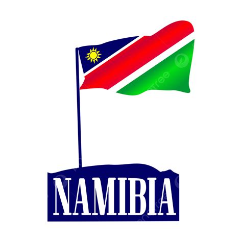 Gambar Pengibaran Bendera Namibia Namibia Bendera Negara Hari