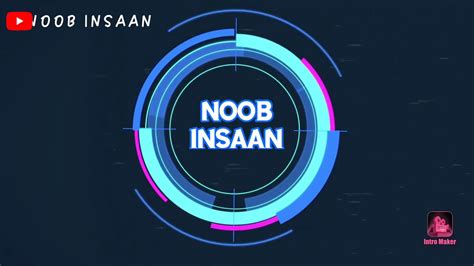 Introduction Of Noob Insaan Gaming Channel Gaming Noob Youtube