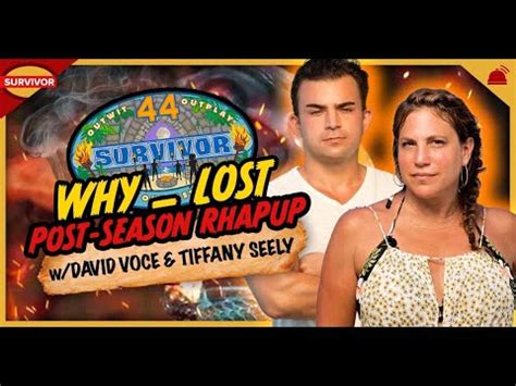 Survivor 44 Why Lost Post Season RHAPup With David Voce And