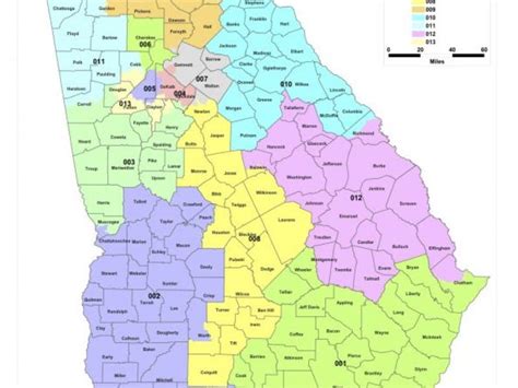 Map Of Proposed Georgia Congressional Districts Released Oconee Ga Patch