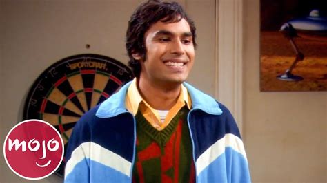 Top 10 Times Raj Was The Best Character On The Big Bang Theory Youtube