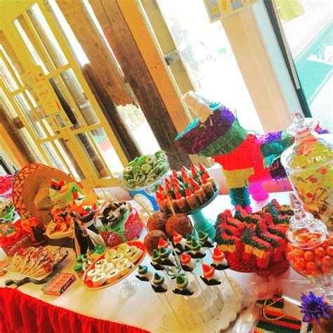 Fiesta dessert table , fiesta candy station , dessert table , Mexican