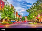 Gainesville, Florida, USA downtown cityscape Stock Photo - Alamy