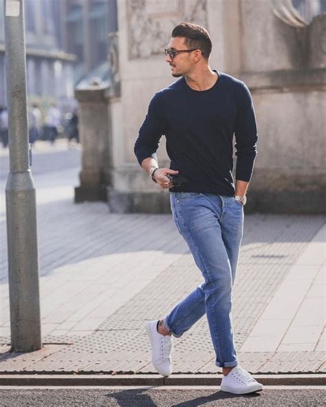 50 Ideas De Moda Con Jeans Para Hombres Aufloria Ropa Casual