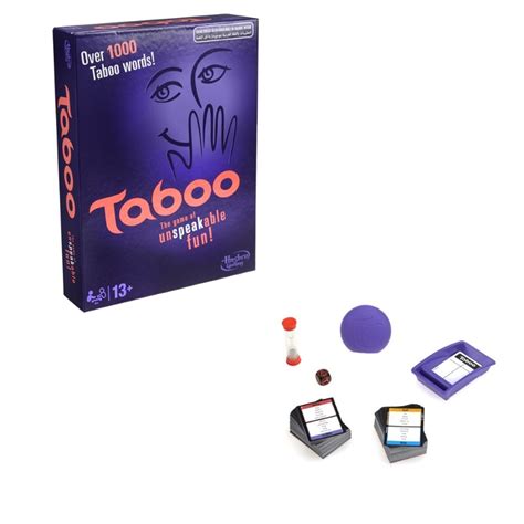 Hasbro Classic Taboo Game Family Games Games Puzzles Toys Virgin Megastore