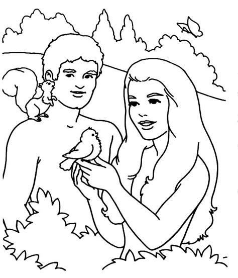 Printable Adam And Eve