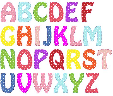 Some alphabet clipart may be available for free. Alphabet Letters Bright Colors Free Stock Photo - Public ...