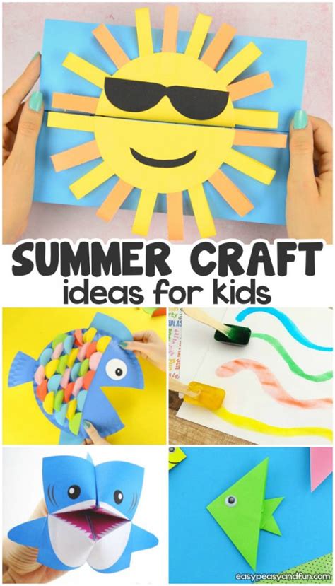 Summer Crafts Easy Peasy And Fun
