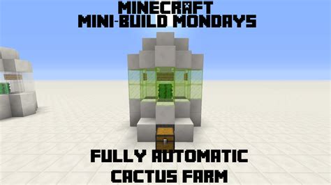 100 Automatic Cactus Farm Compact And Survival Friendly Minecraft Blog