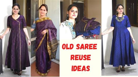 Reuse Old Saree To Make Party Wear Designer Kurtis Ideas To Convert