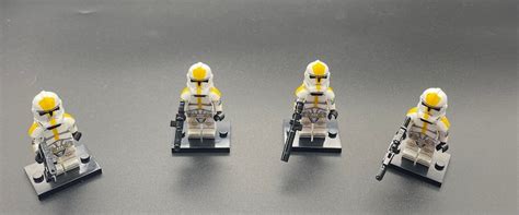 Lego Custom Star Wars 327th Clone Trooper X 4 Etsy