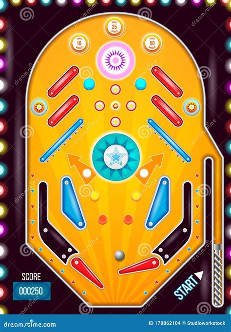 Pinball Machine Icon Vector Illustration Cartoondealer Com