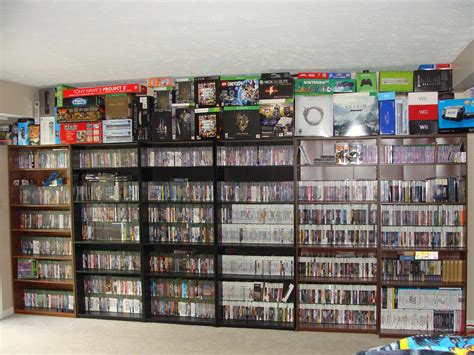 Updated Sharing Part Of My Collection In My Game Room I