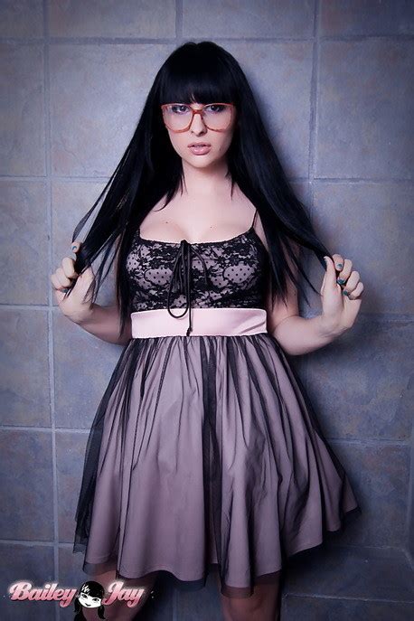 nerdy tranny babe bailey jay shows off her fuck stick porn pictures xxx photos sex images