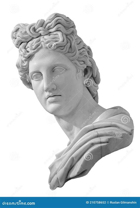 God Apollo Bust Sculpture Ancient Greek God Of Sun And Poetry Plaster