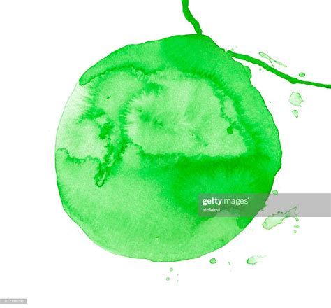 Green Watercolor Spot High Res Vector Graphic Getty Images