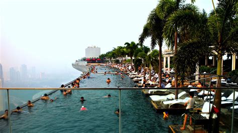 Marina Bay Sands Skypark Infinity Pool Singapore Youtube