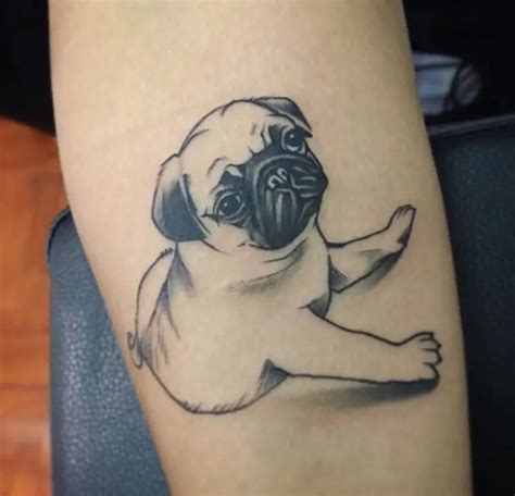 30 Best Dog Outline Tattoo Designs Page 3 Of 5 The Paws