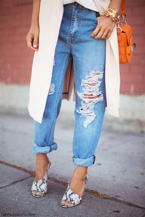 Style Guide How To Wear Boyfriend Jeans This Spring Fab Fashion Fix