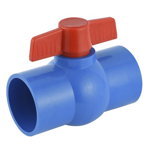 China 12 Inch To 6 Inch Blue Thailand Pvc Ball Valve For Water Supply