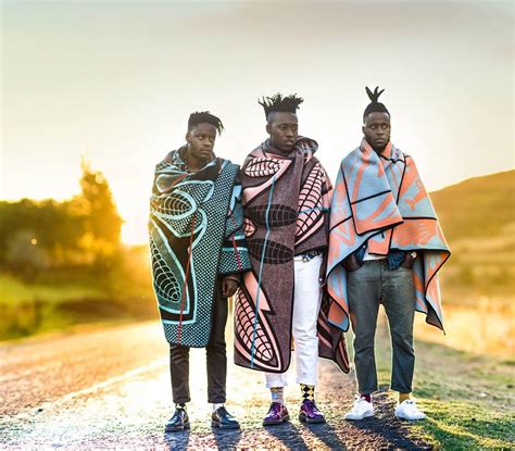 Afrikani Lesotho The Tradition Of Wearing A Basotho