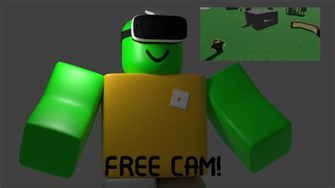 How To Use Free Cam In Roblox Youtube