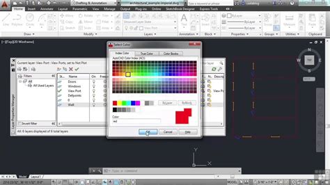 Autocad Using Layersthe Layer Manager Youtube