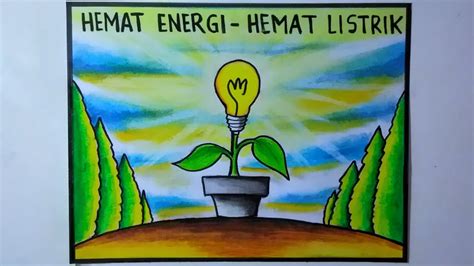 Contoh poster menghemat energi listrik: Buat Poster Dgn Tema Ajakan Hemat Energi Listrik - 12 ...