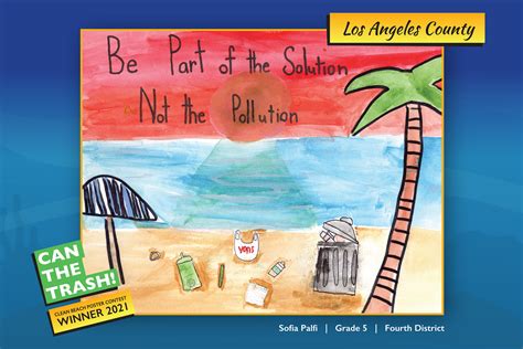 Clean Beach Poster Contest Winners 2021 Beaches And Harbors