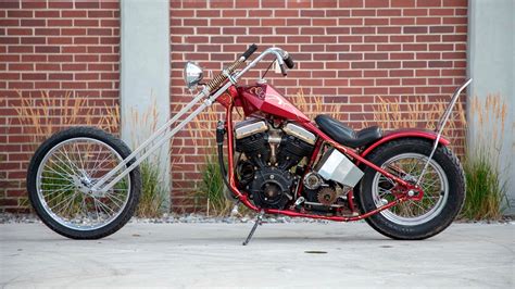 1953 harley davidson panhead chopper project classic