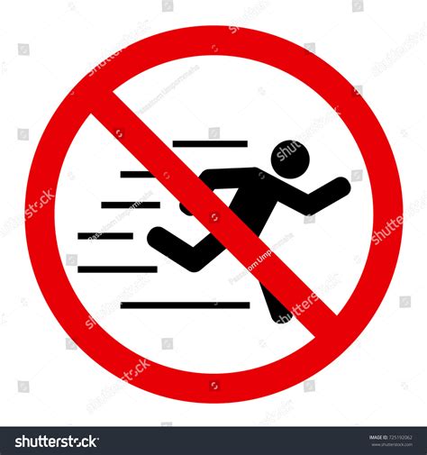 4892 No Running Sign Images Stock Photos And Vectors Shutterstock