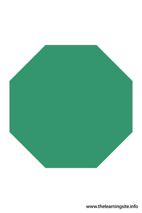 Octagon - 8 sides - The Learning Site