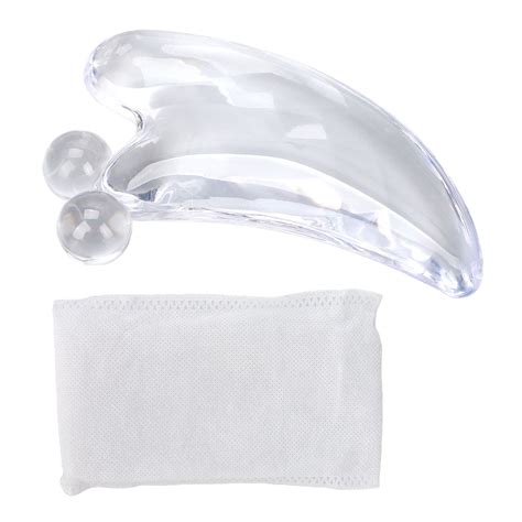 Powkky Guasha Board Portable Transparent Scraping Massage Tool For Spa