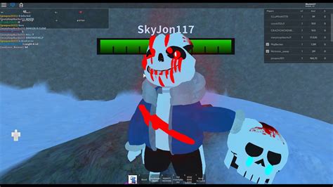 Insanity sans last reset phase 3: Roblox| Undertale AU Survive Monster Fight - Hardmode ...