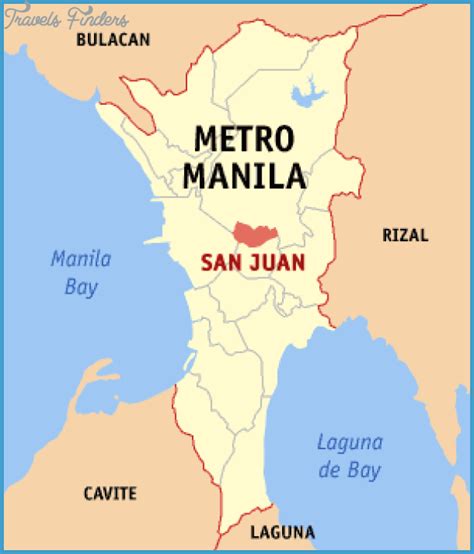 San Juan Metro Map Travelsfinderscom
