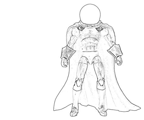 Mysterio Coloring Page Coloring Pages