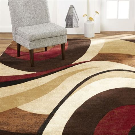 Andover Mills Nadell Abstract Area Rug In Brownbeigered And Reviews