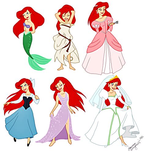 V World Rocks Modern Disney Princess Ariel