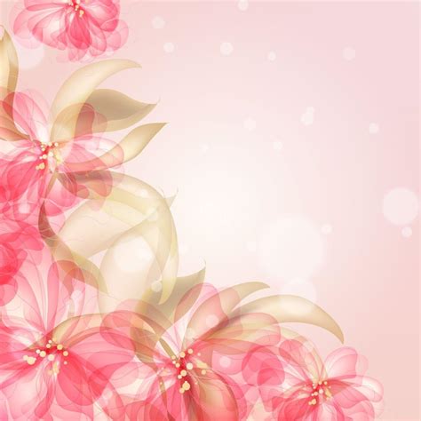 Flowers Backgrounds Free Vector Wallpaper Cave