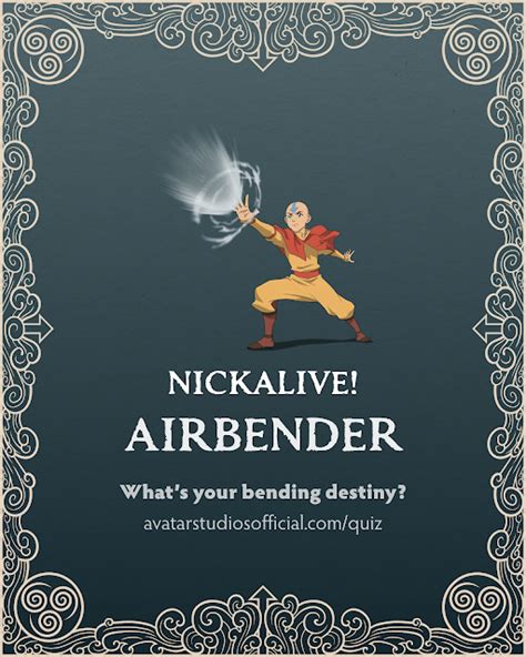 Nickalive Are You An Airbender Firebender Waterbender Or