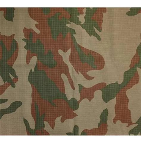 Cotton Thickened Camouflage Fabric Non Flammable Wear Resistant