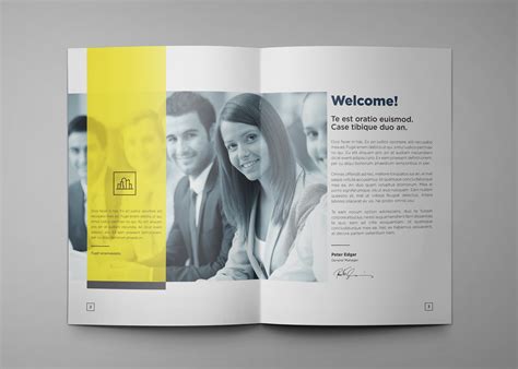 Corporate Company Profile 10323 Brochures Design Bundles