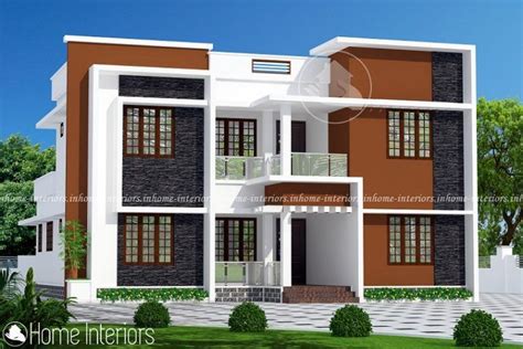 1100 Square Feet Single Floor Contemporary Home Design In 2020 Kerala