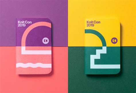 Pinterest Knit Con Event Branding On Behance Identity Design Visual