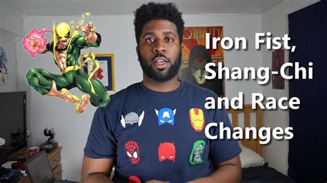 There seems to me from many people a racial stereotype that the best martial artist should be asian. Iron Fist Casting, Shang-Chi and Race Changes - YouTube