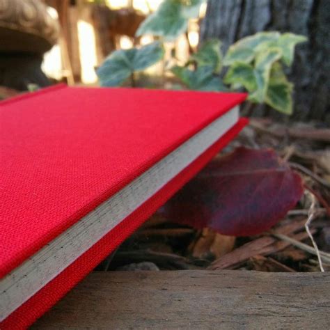 Pocket Sized Red And Lime Green Journal By Guillotine Bound Hardcover