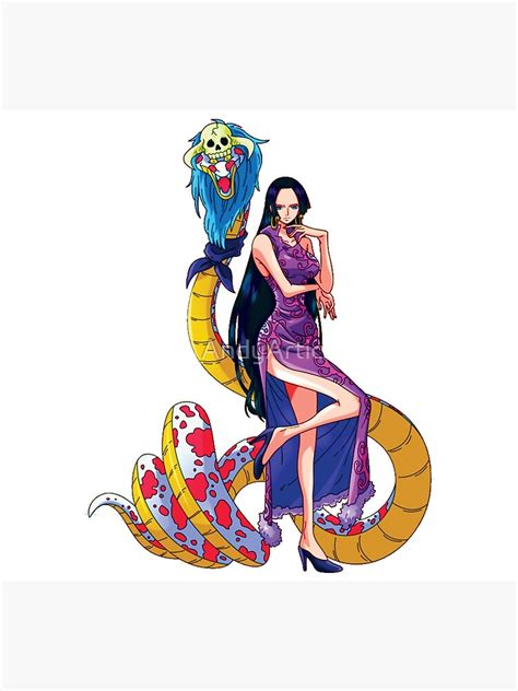 Boa Hancock One Piece Poster For Sale By Andyartic Redbubble