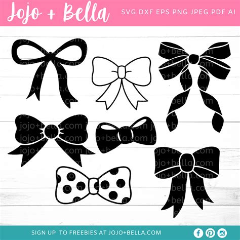 Bow Tie Svg Bow SVG File Bow Vectorbow Clipart Bow Svg Etsy UK